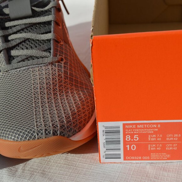 Nike Metcon 8 Size Men's 8.5 & Women's 10 (New) - Picture 10 of 11